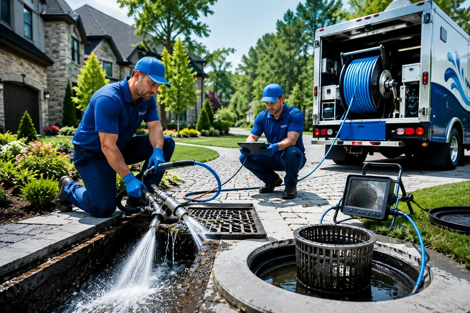 Local outdoor drain cleaning professionals in Pine Ridge, KY
